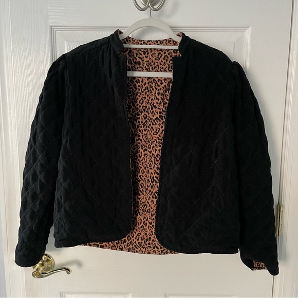 NWT Something Navy Reversible Quilted Jacket - Picture 7 of 9